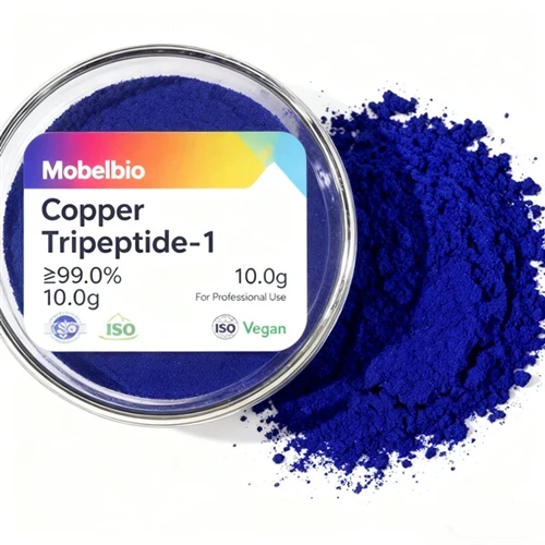 Peptida GHK CU utilizată în industria cosmetică